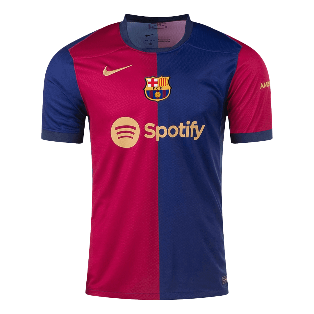 LAMINE YAMAL #19 Barcelona Home Football Shirt 2024/25