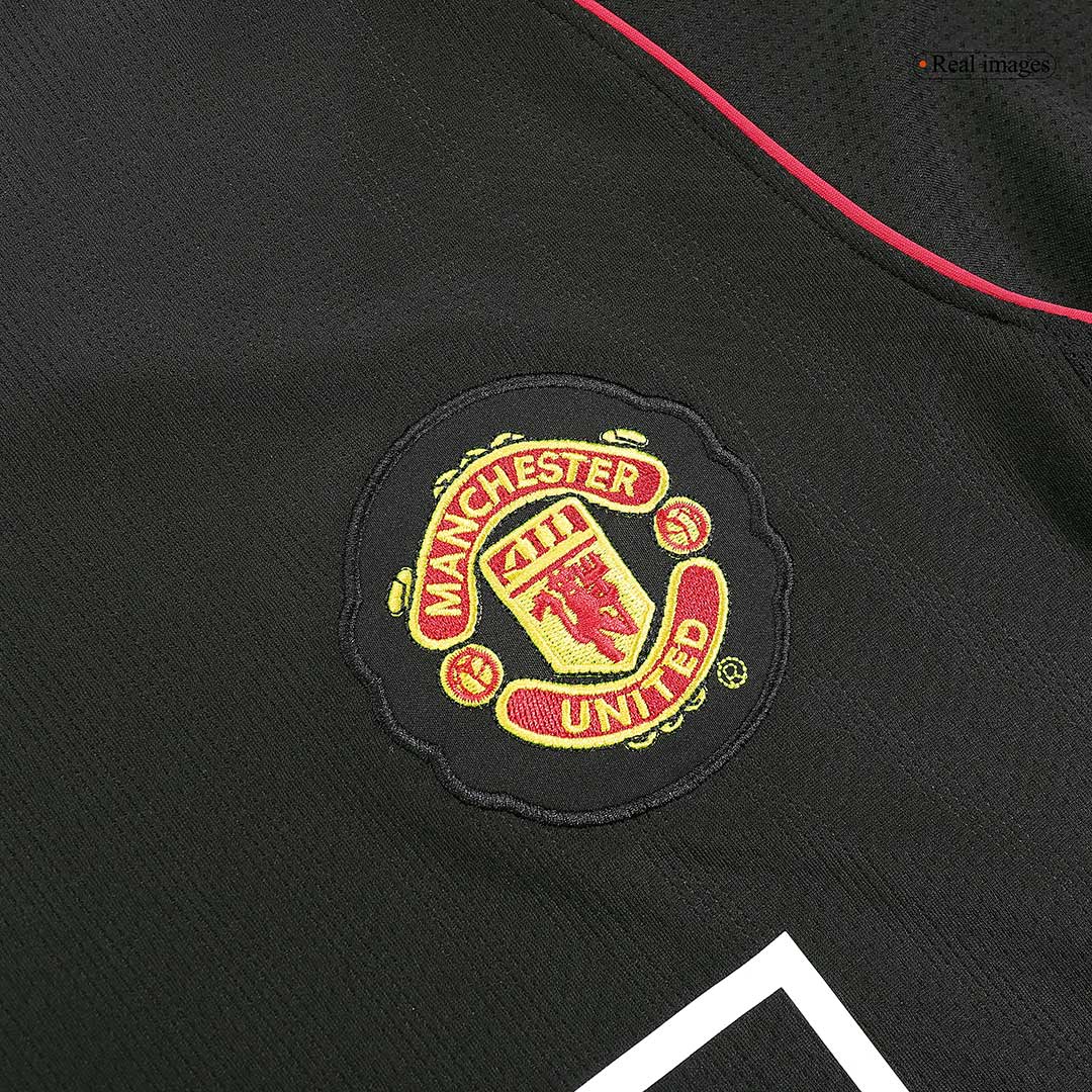 SCHOLES #18 Retro 2007/08 Manchester United Uitshirt (Long)