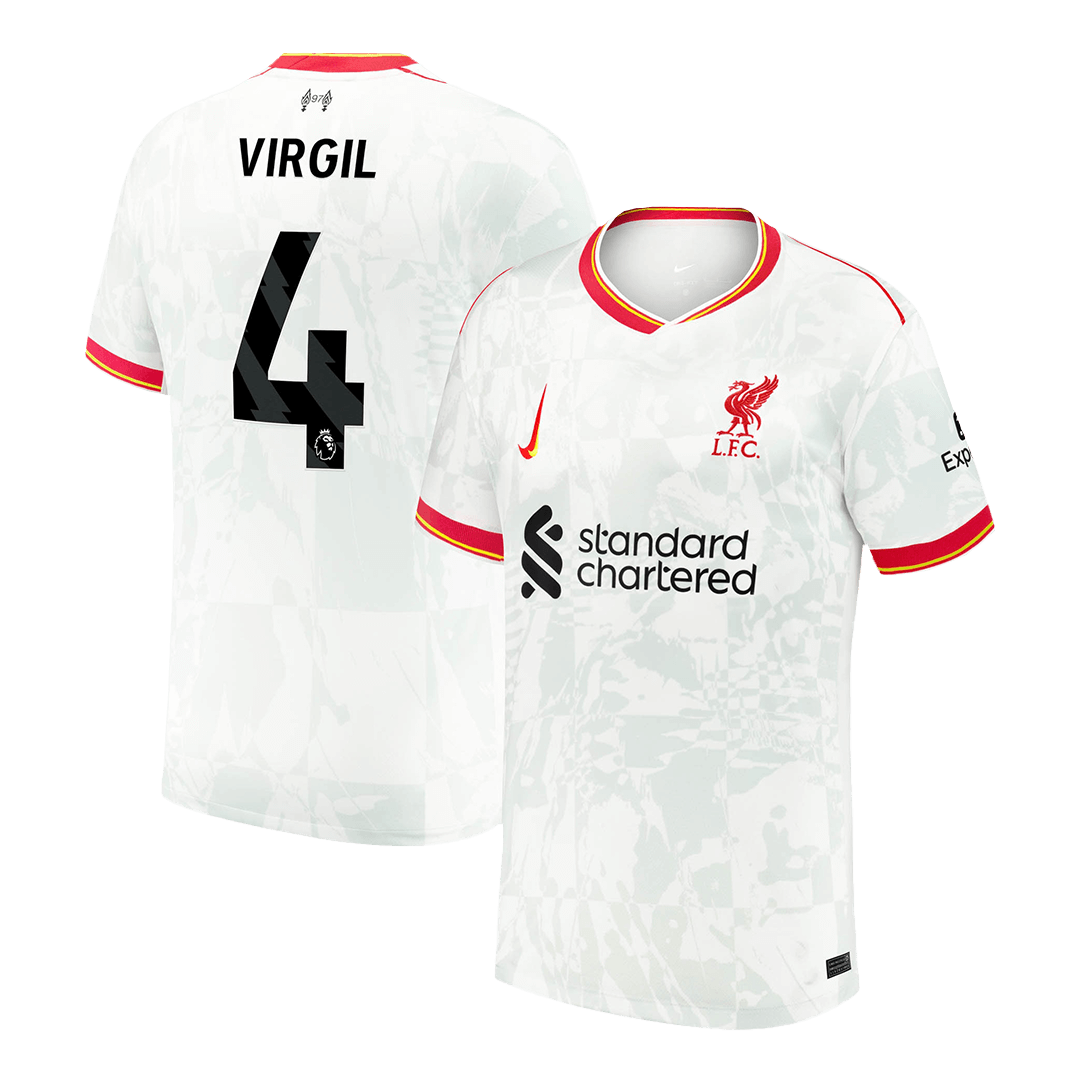 VIRGIL #4 Liverpool Derde Shirt 2024/25