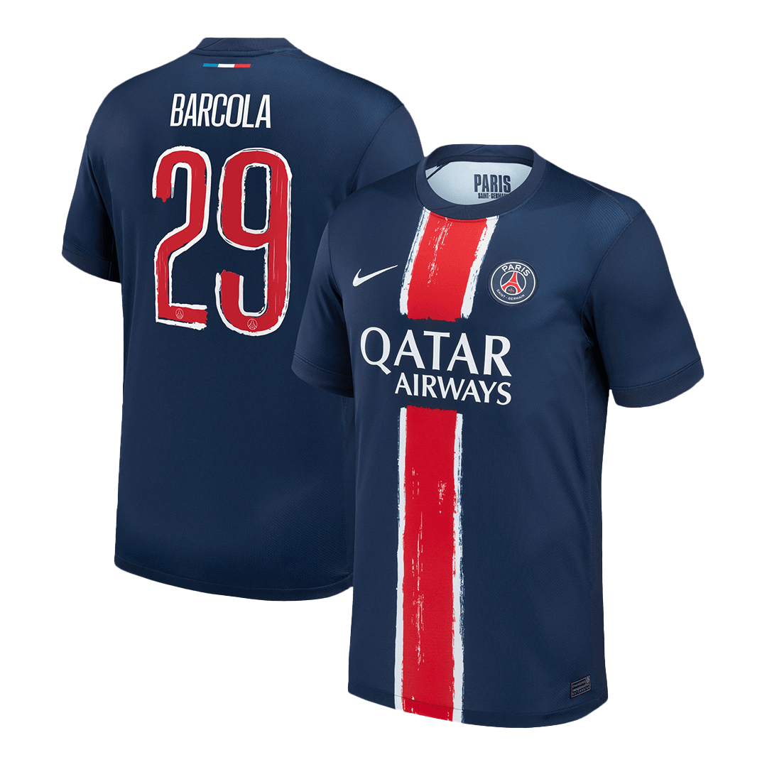 BARCOLA #29 PSG Thuisshirt 2024/25
