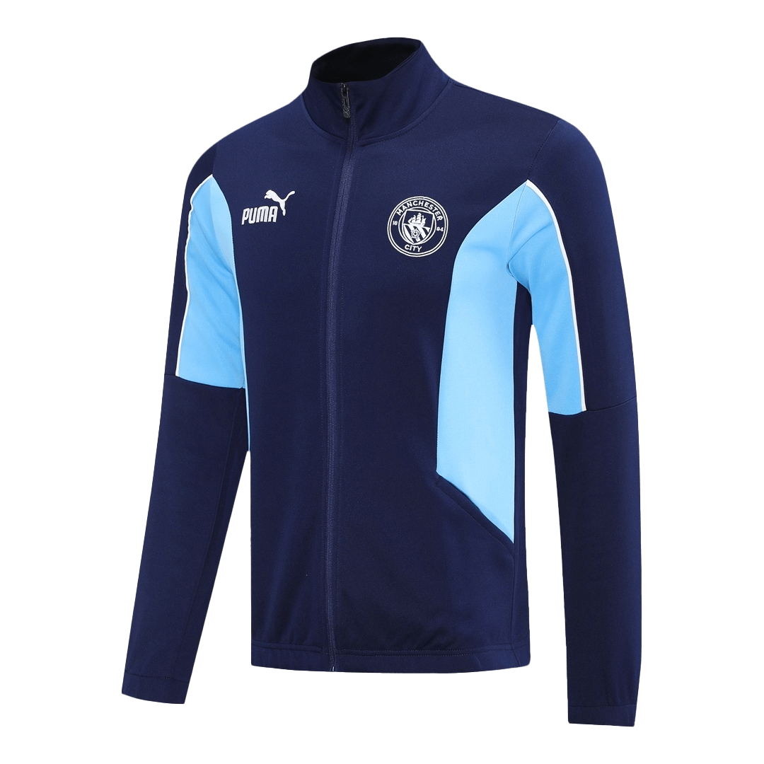 Manchester City Trainingspak 2025/26 Marineblauw