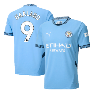 HAALAND #9 Manchester City Home Football Shirt 2024/25