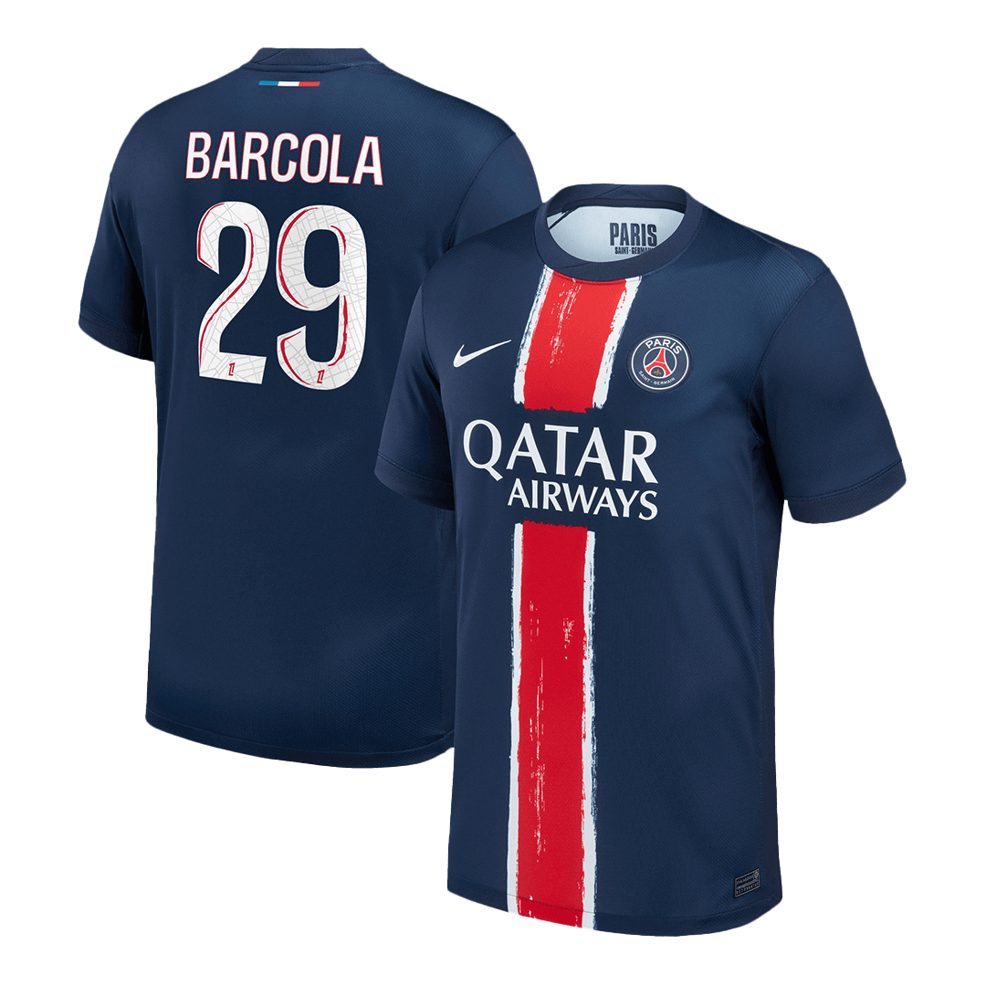BARCOLA #29 PSG Thuisshirt 2024/25