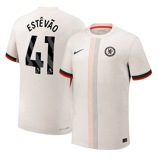 ESTÊVÃO #41 Chelsea Uitshirt 2025/26 Spelersversie