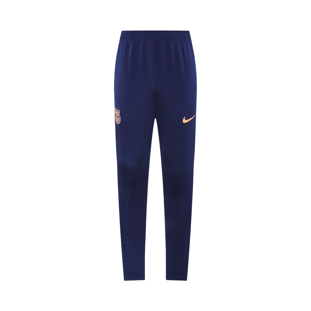 Barcelona Trainingspak 2025/26 Marineblauw Oranje