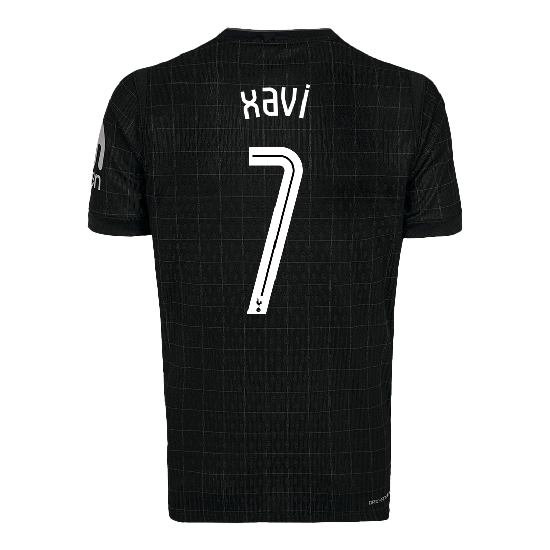 XAVI #7 Tottenham Hotspur Uitshirt 2025/26 - UCL