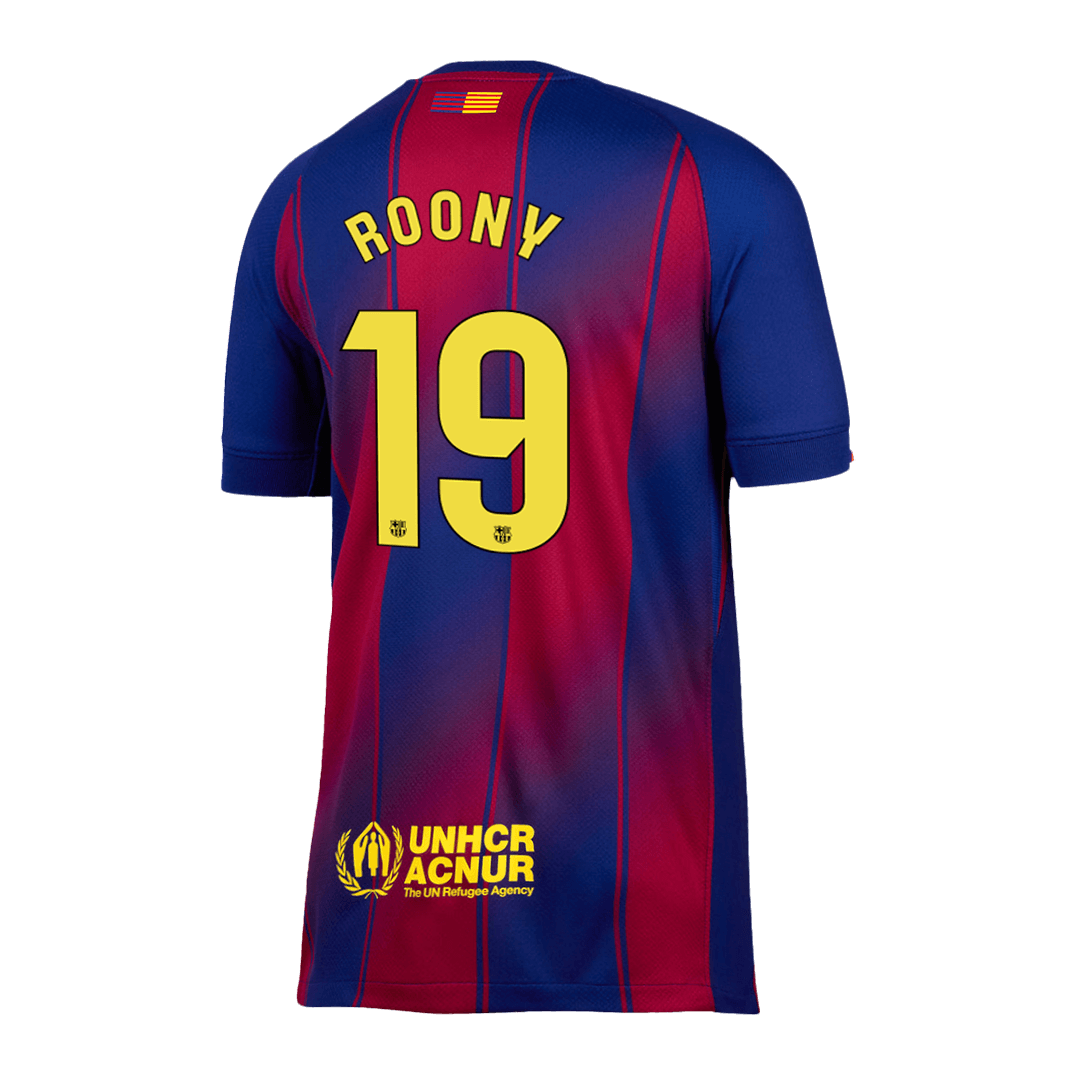 ROONY #19 Barcelona Thuisshirt 2025/26
