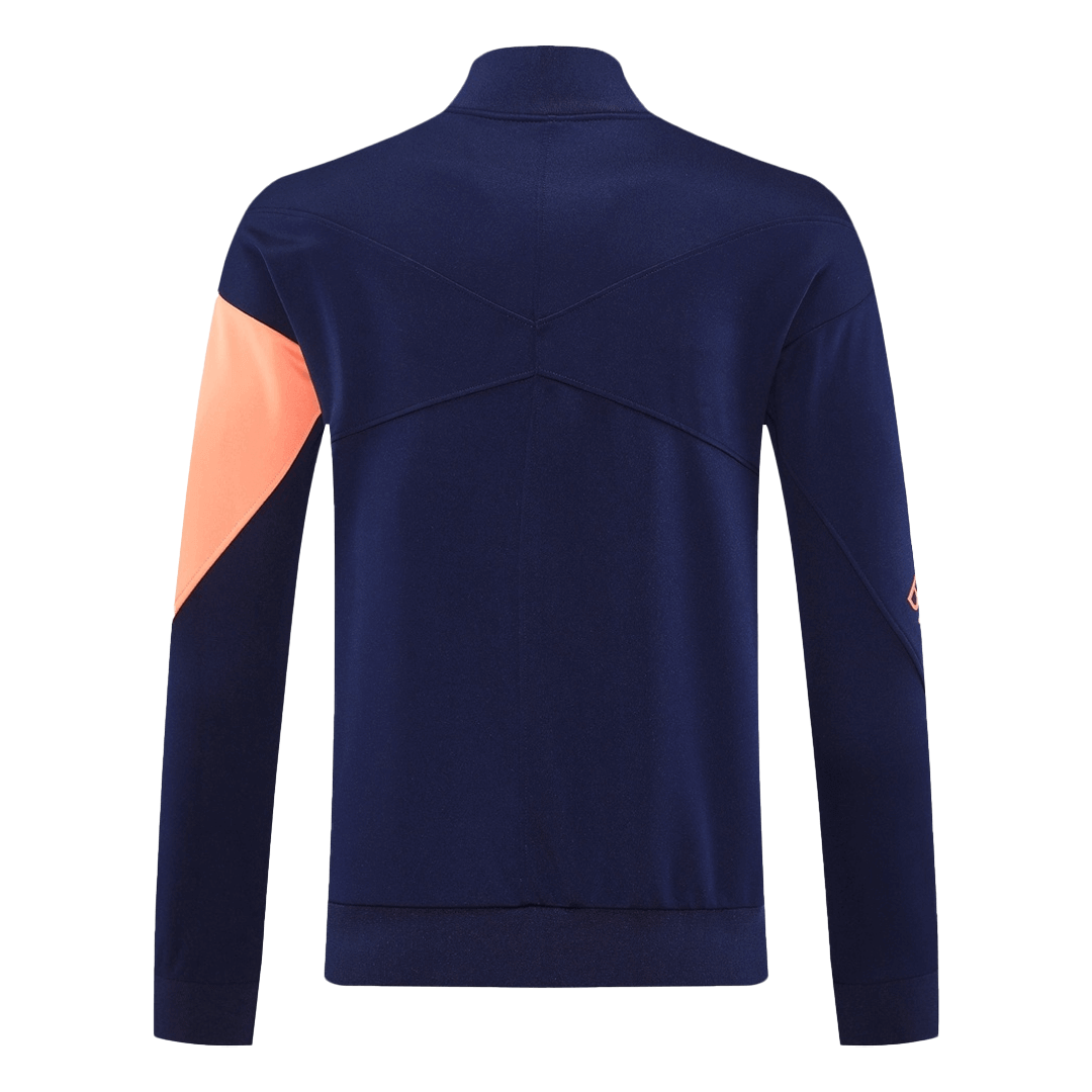 Barcelona Trainingspak 2025/26 Marineblauw Oranje