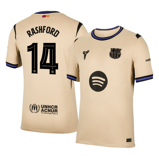 RASHFORD #14 Barcelona Uitshirt 2025/26 - UCL