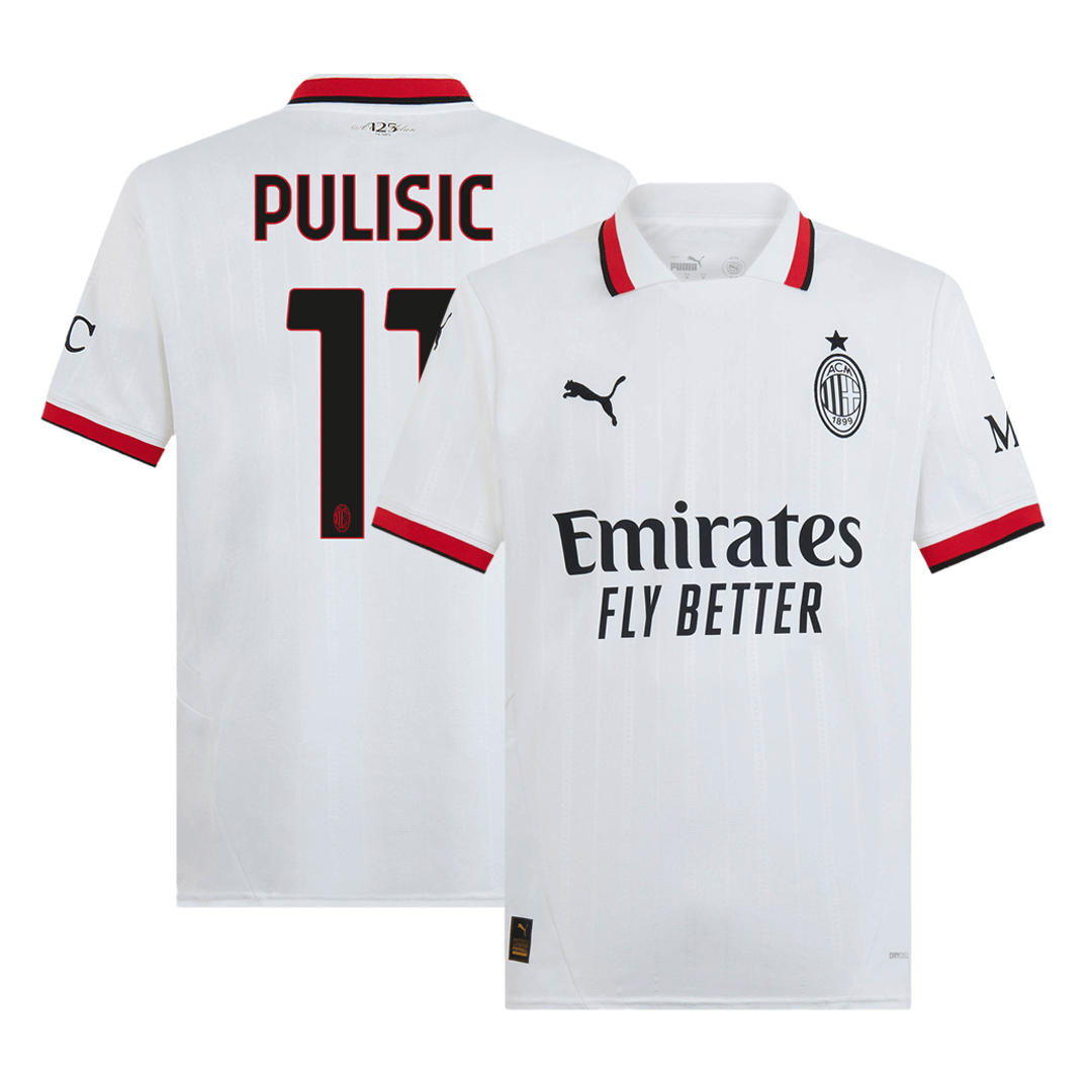 PULISIC #11 AC Milan Uitshirt 2024/25