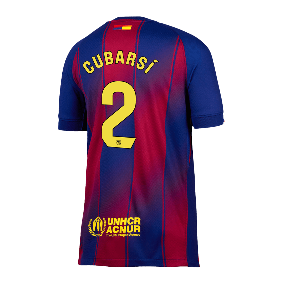 CUBARSÍ #2 Barcelona Thuisshirt 2025/26