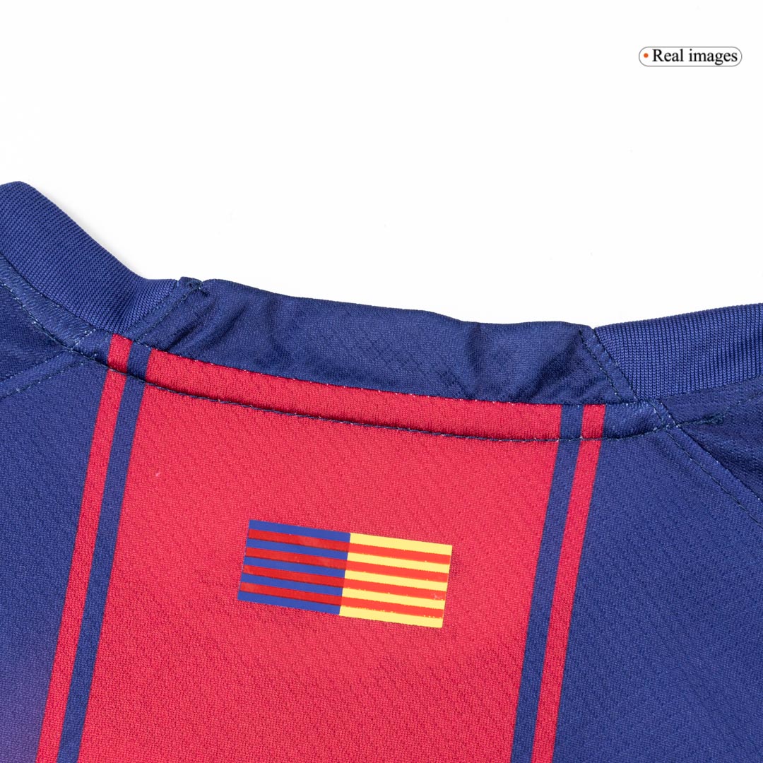 Barcelona Thuisshirt 2025/26 Lange Mouwen