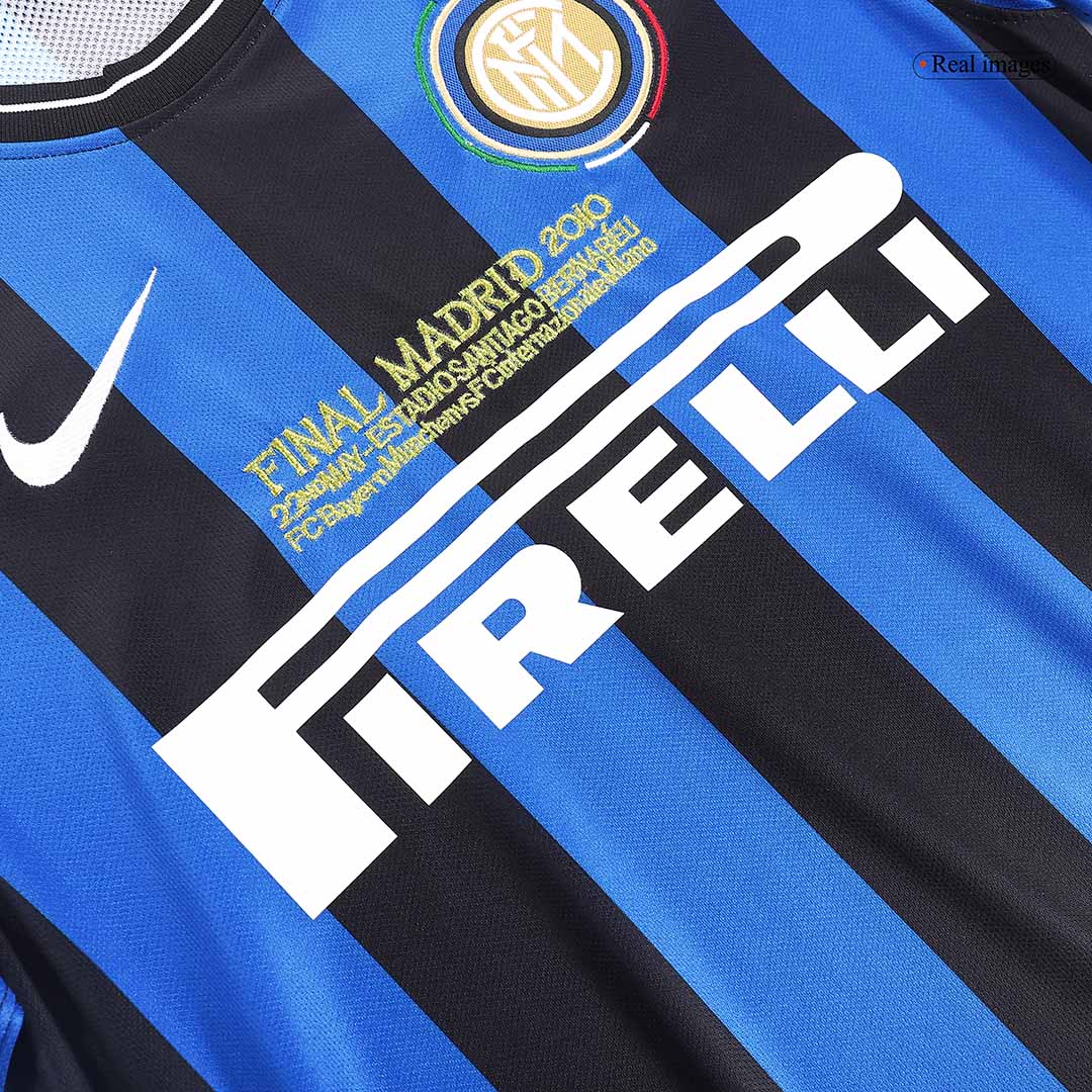 Retro voetbalshirt Inter Milan Thuisshirt 2009/10 - UCL Final
