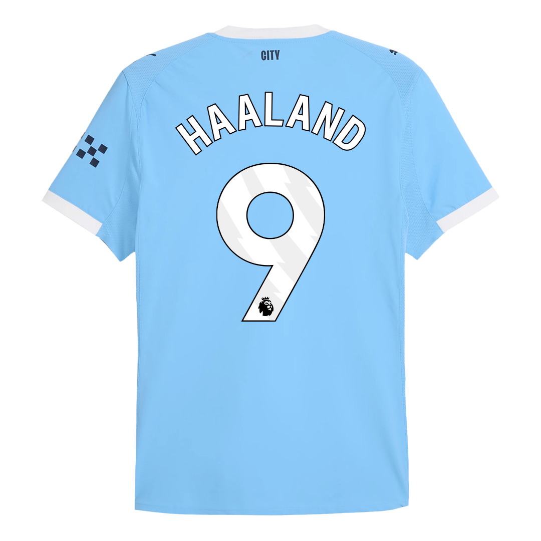 HAALAND #9 Manchester City Thuisshirt 2025/26 Spelersversie