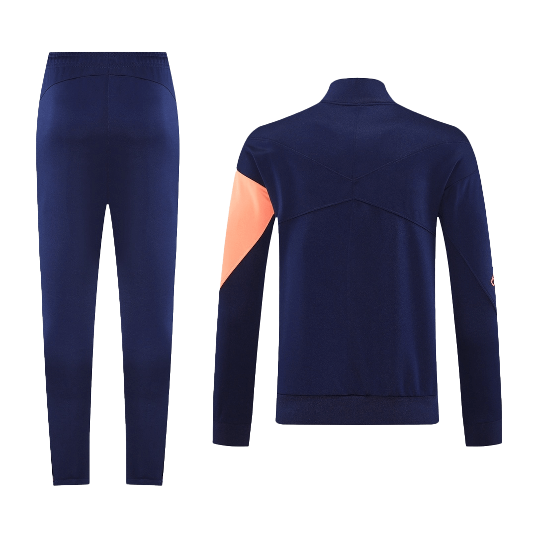 Barcelona Trainingspak 2025/26 Marineblauw Oranje
