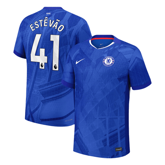 ESTÊVÃO #41 Chelsea Thuisshirt 2025/26 Spelersversie