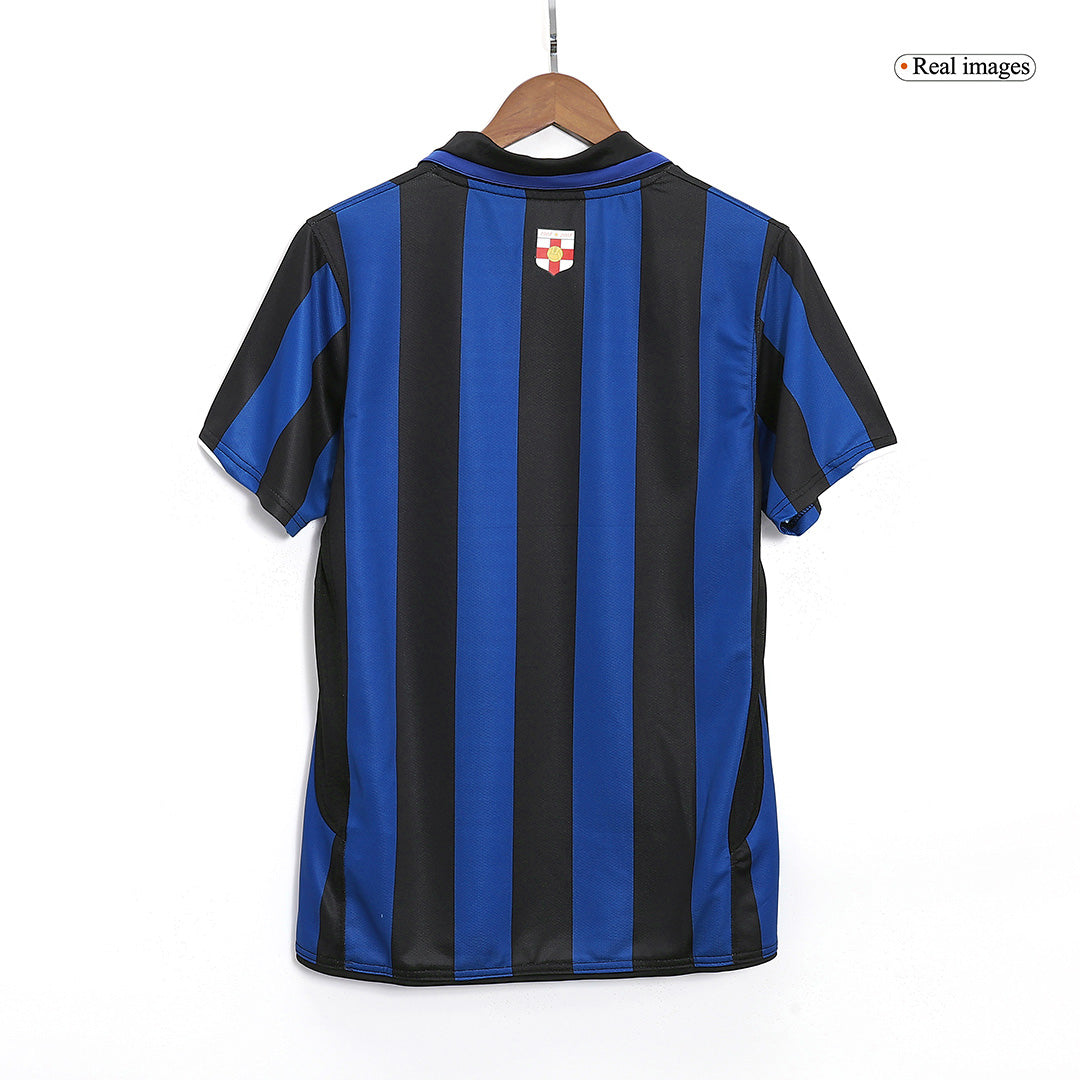Retro voetbalshirt Inter Milan 100 jaar Thuisshirt 2007/08