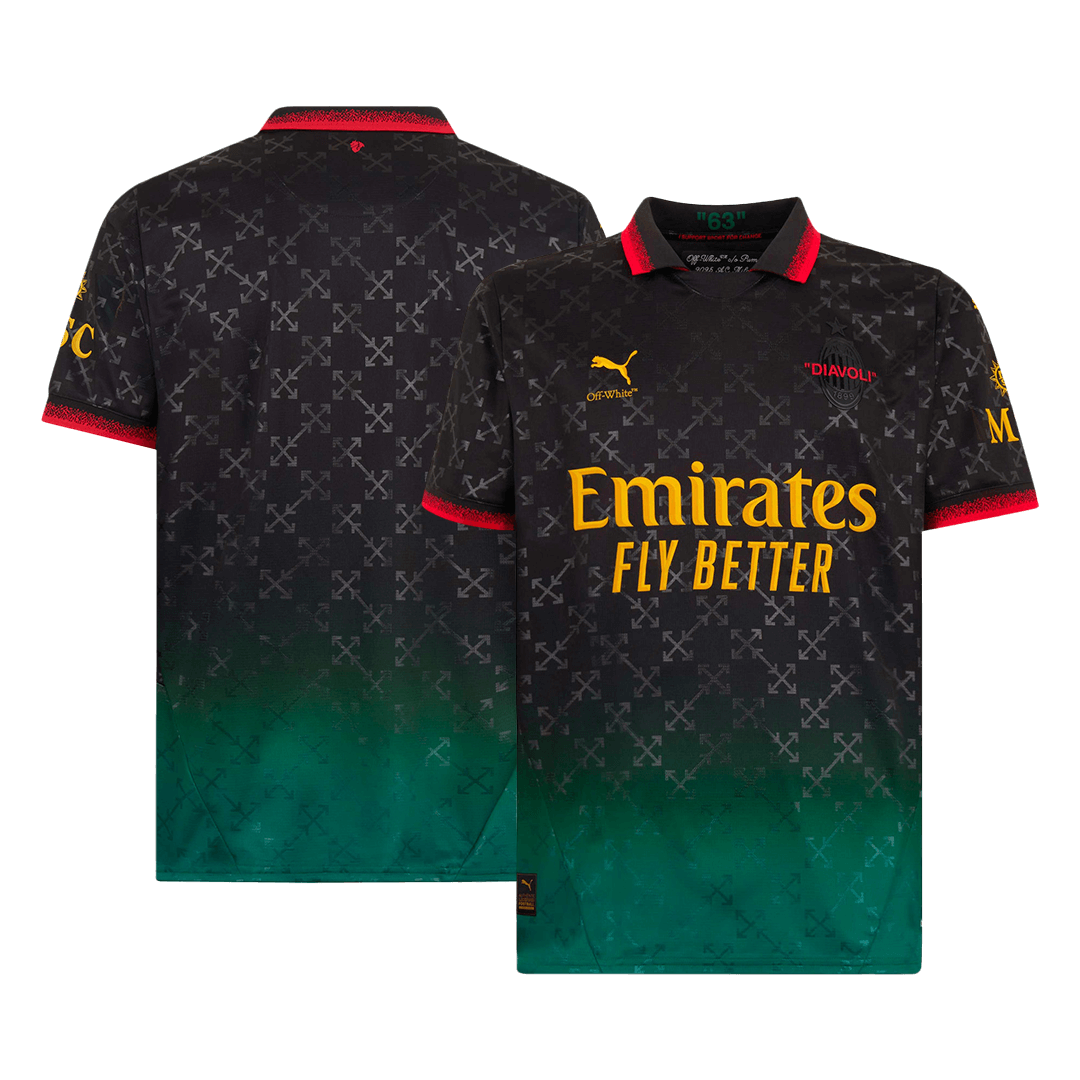 AC Milan Vierde Shirt 2024/25 Zwart