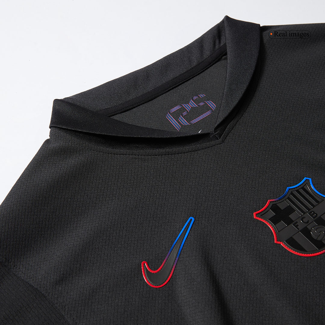 LAMINE YAMAL #19 Barcelona Uitshirt 2024/25-UCL-zonder tekst