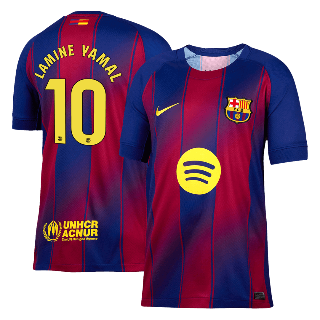 LAMINE YAMAL #10 Barcelona Thuisshirt 2025/26