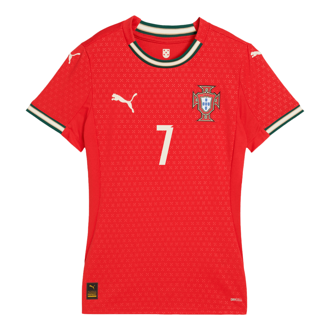 Dames RONALDO #7 Portugal Thuisshirt 2025