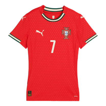Dames RONALDO #7 Portugal Thuisshirt 2025