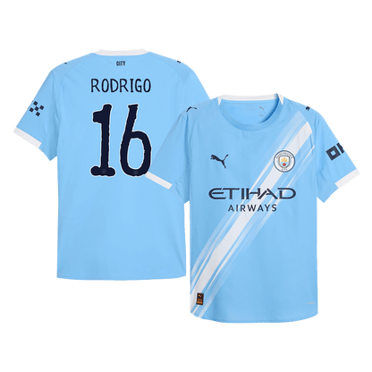 RODRIGO #16 Manchester City Thuisshirt 2025/26 Spelersversie - Club World Cup