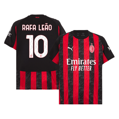 RAFA LEÃO #10 AC Milan Thuisshirt 2025/26