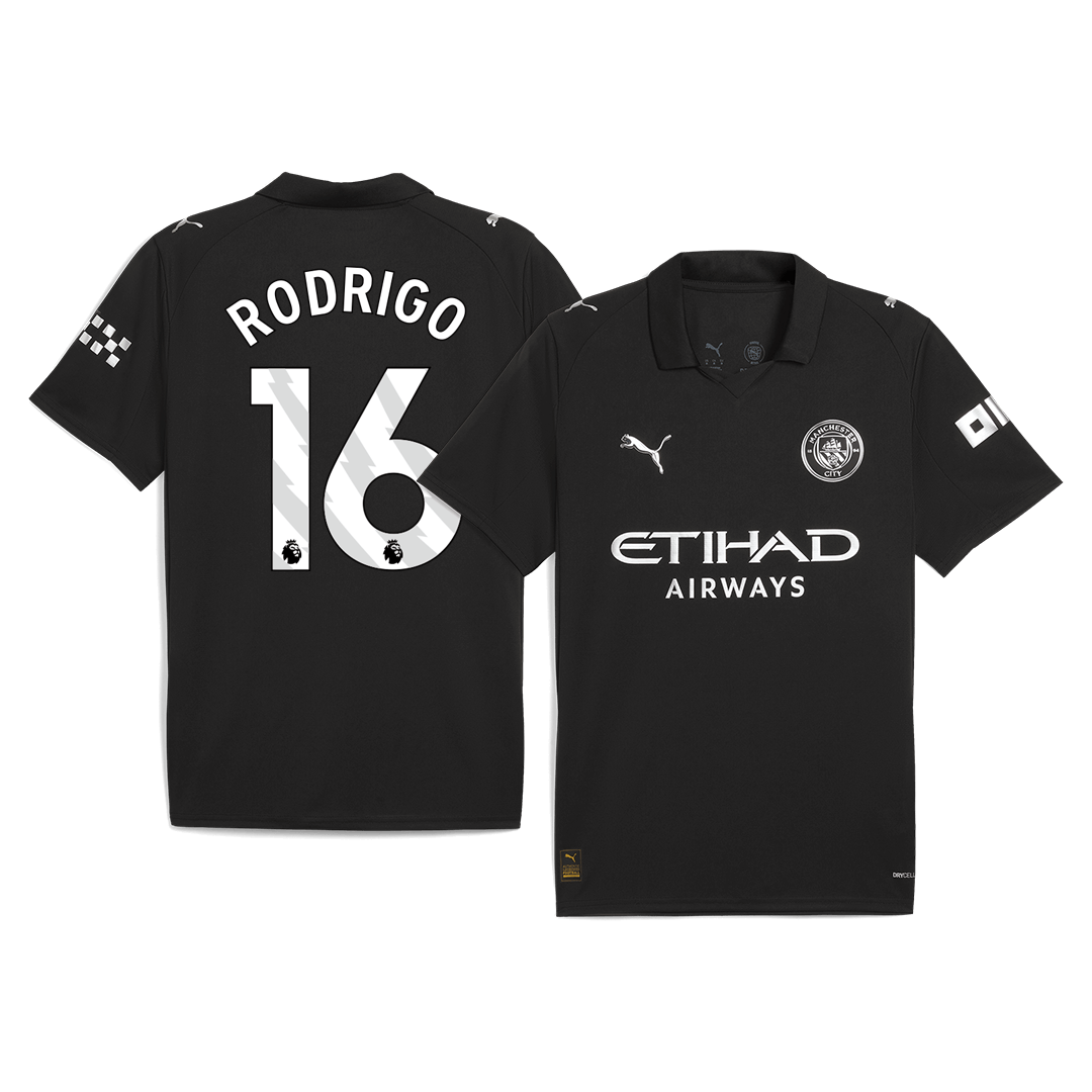 RODRIGO #16 Manchester City Uitshirt 2025/26