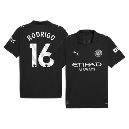 RODRIGO #16 Manchester City Uitshirt 2025/26