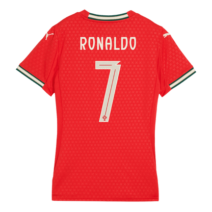 Dames RONALDO #7 Portugal Thuisshirt 2025