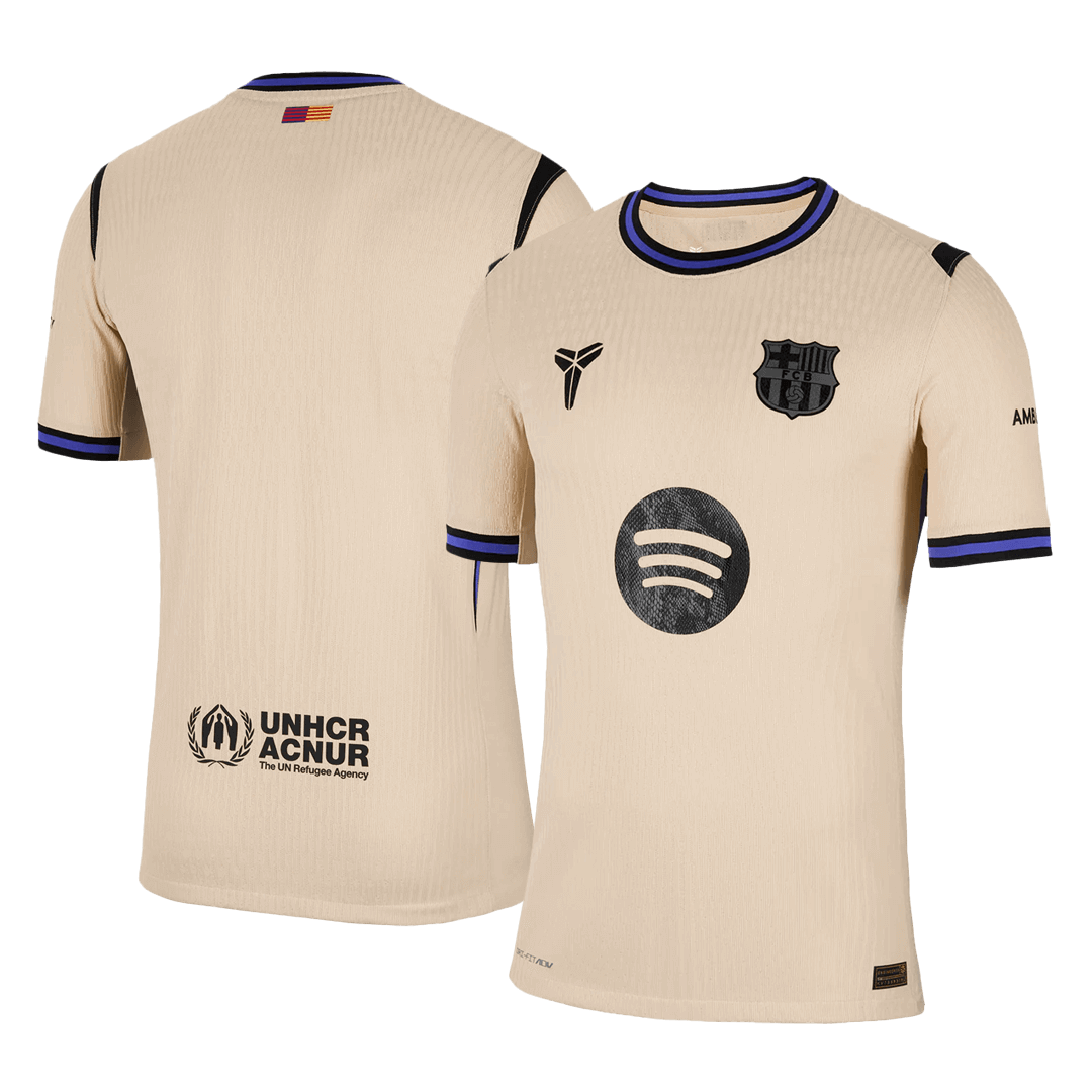 Barcelona Uitshirt 2025/26 Spelersversie