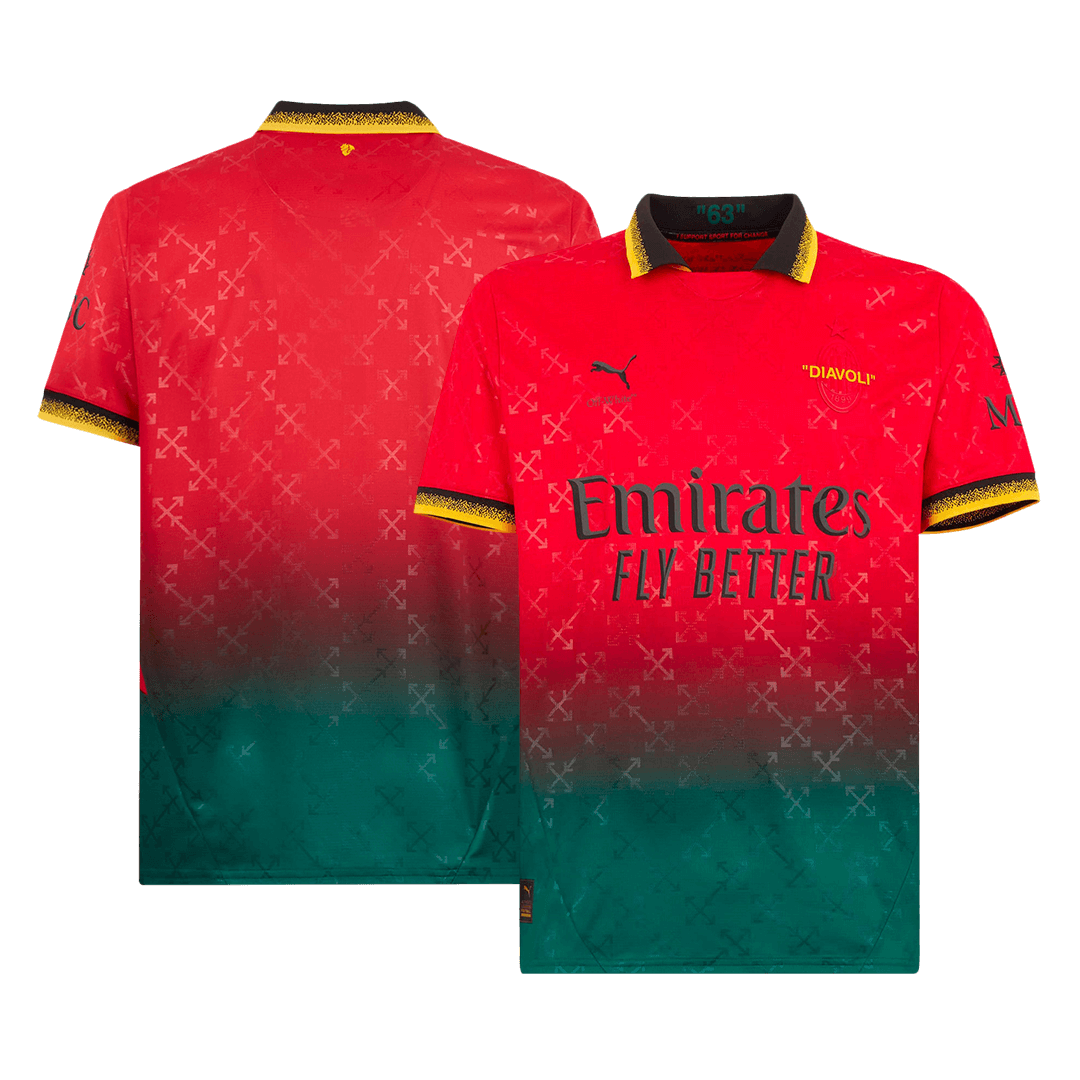 AC Milan Vierde Shirt  2024/25 Rood