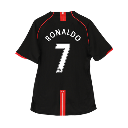 RONALDO #7 Retro 2007/08 Manchester United Uitshirt