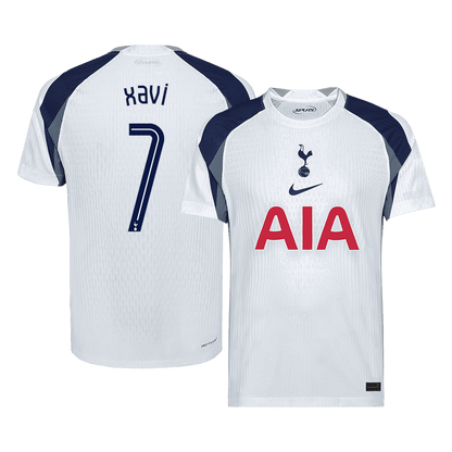 XAVI #7 Tottenham Hotspur Thuisshirt 2025/26 Spelersversie - UCL