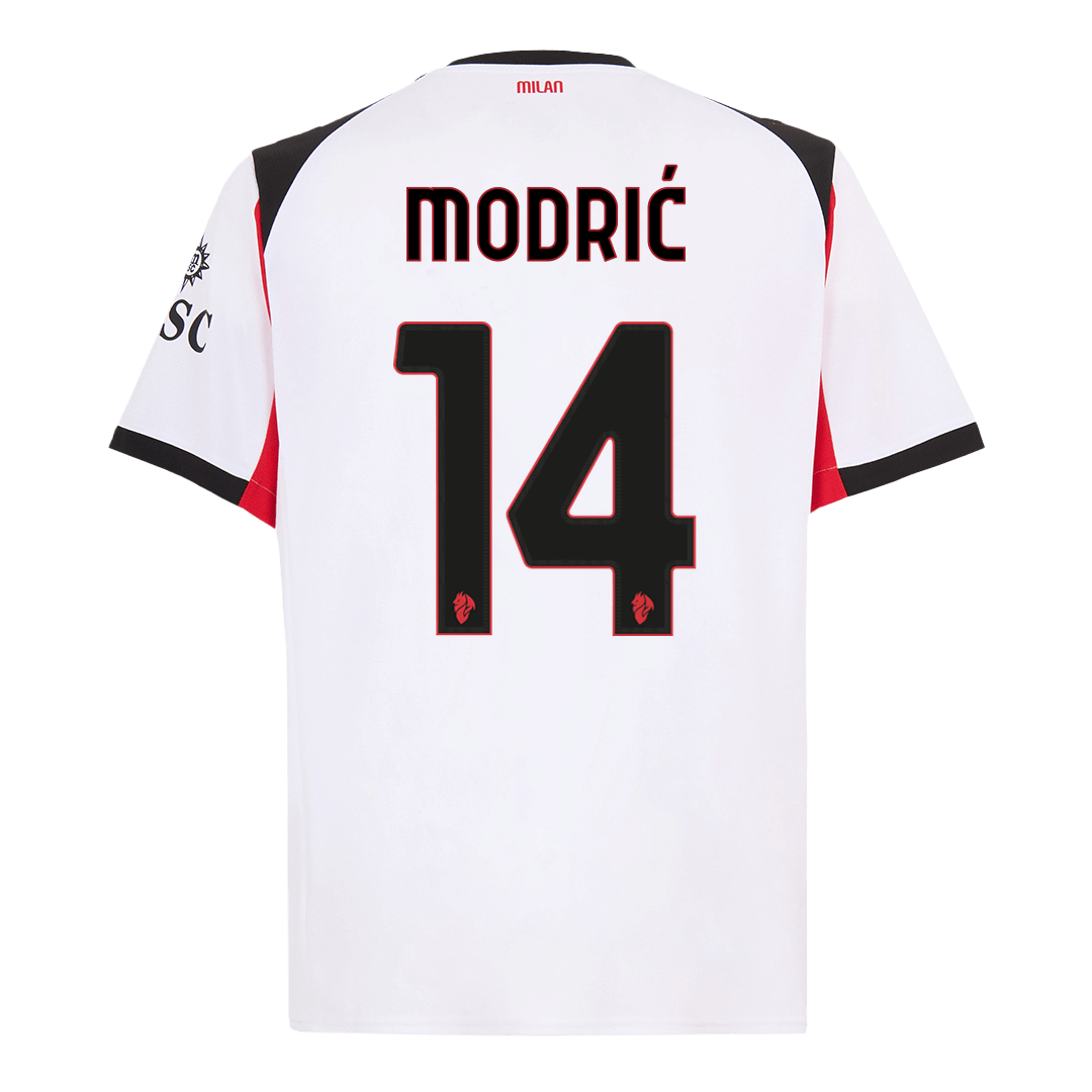 MODRIĆ #14 AC Milan Uitshirt 2025/26