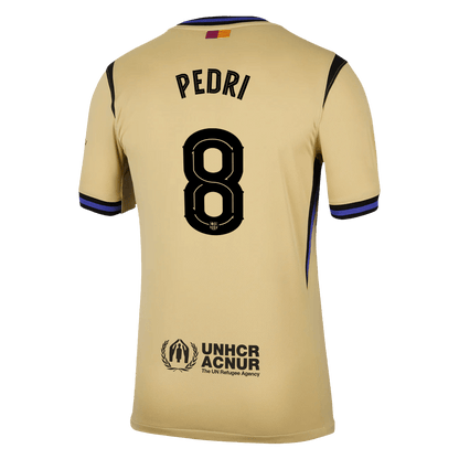 PEDRI #8 Barcelona Uitshirt 2025/26 - UCL