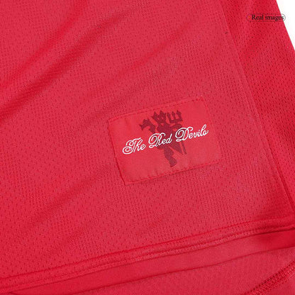 Retro 2007/08 Manchester United Thuisshirt Lange Mouwen