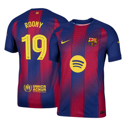 ROONY #19 Barcelona Thuisshirt 2025/26 Spelersversie - UCL