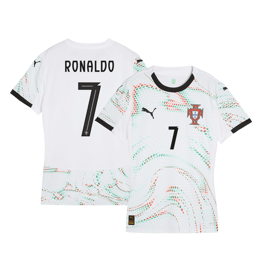 Dames RONALDO #7 Portugal Uitshirt 2025