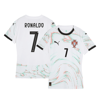 Dames RONALDO #7 Portugal Uitshirt 2025