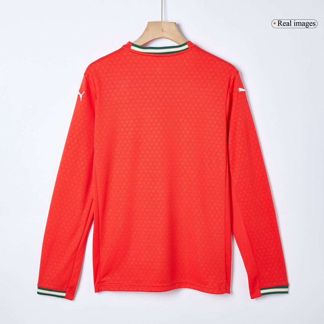 Portugal Thuisshirt 2025 Lange Mouwen