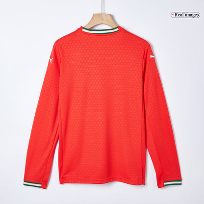 Portugal Thuisshirt 2025 Lange Mouwen