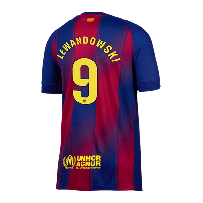 LEWANDOWSKI #9 Barcelona Thuisshirt 2025/26