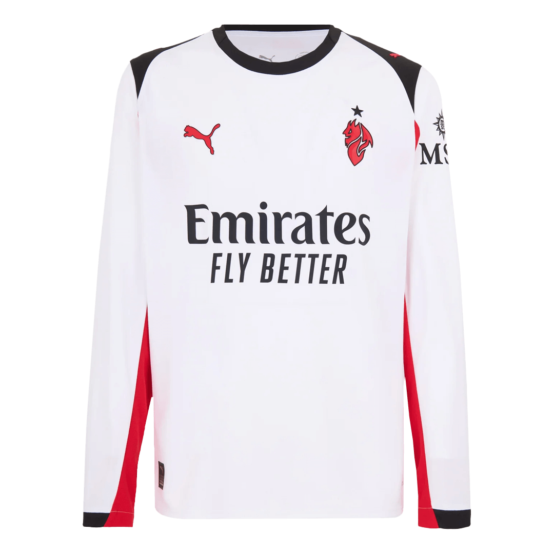 AC Milan Uitshirt 2025/26 Lange Mouwen