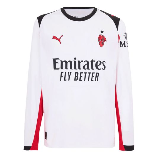 AC Milan Uitshirt 2025/26 Lange Mouwen