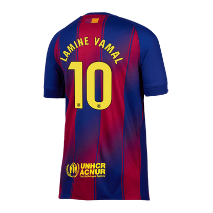 LAMINE YAMAL #10 Barcelona Thuisshirt 2025/26