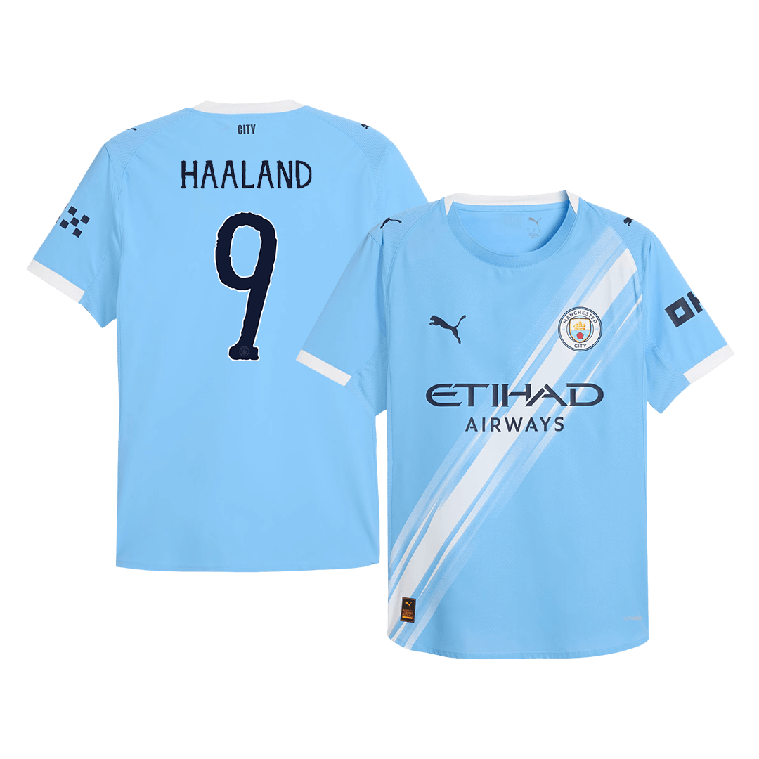HAALAND #9 Manchester City Thuisshirt 2025/26 Spelersversie - Club World Cup