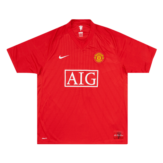 Retro 2007/08 Manchester United Thuisshirt