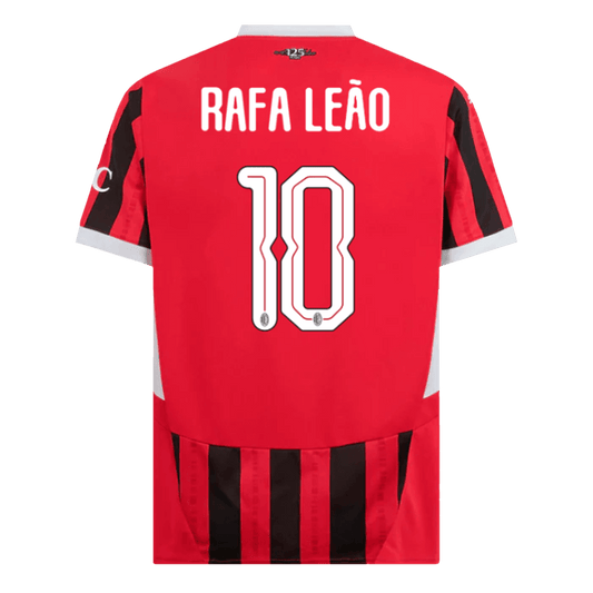 RAFA LEÃO #10 AC Milan Thuisshirt 2024/25 - UCL